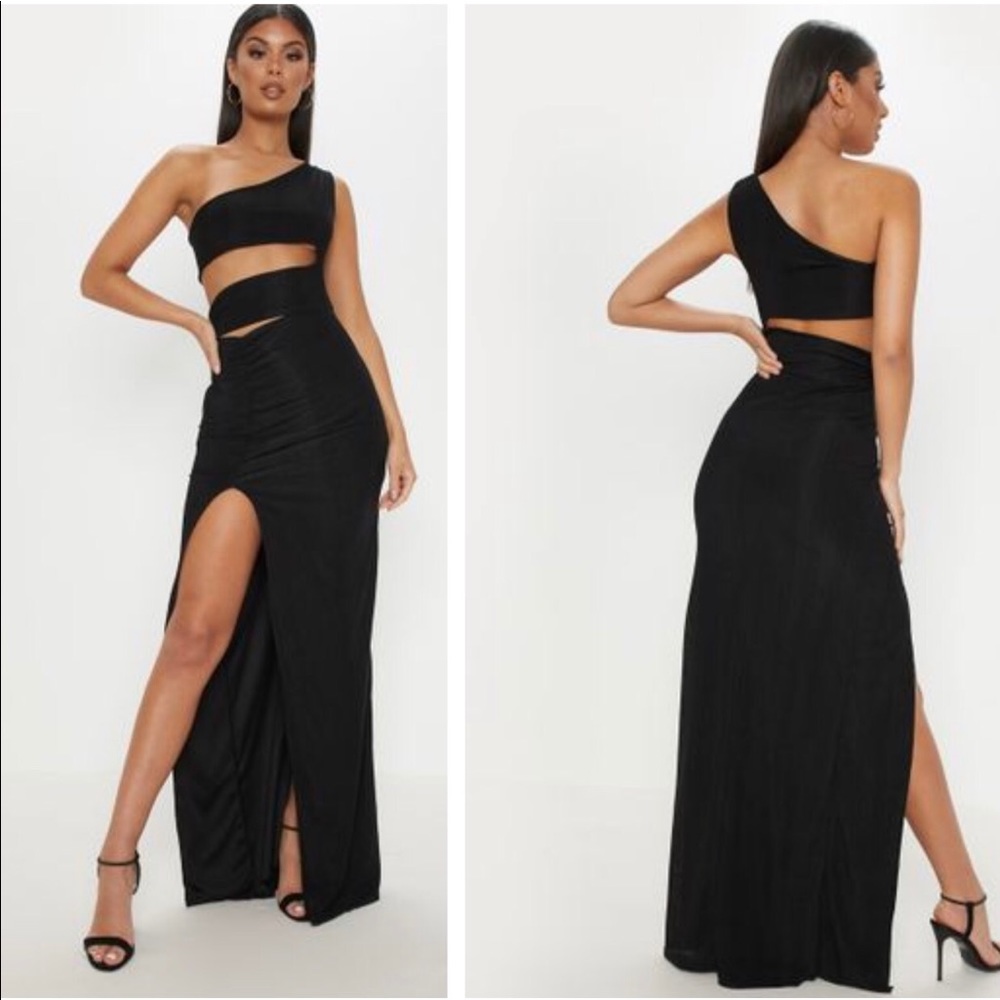 Cute cut out long dress